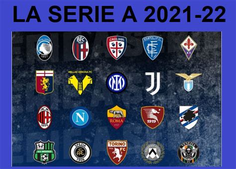 squadre serie a 2021 2022